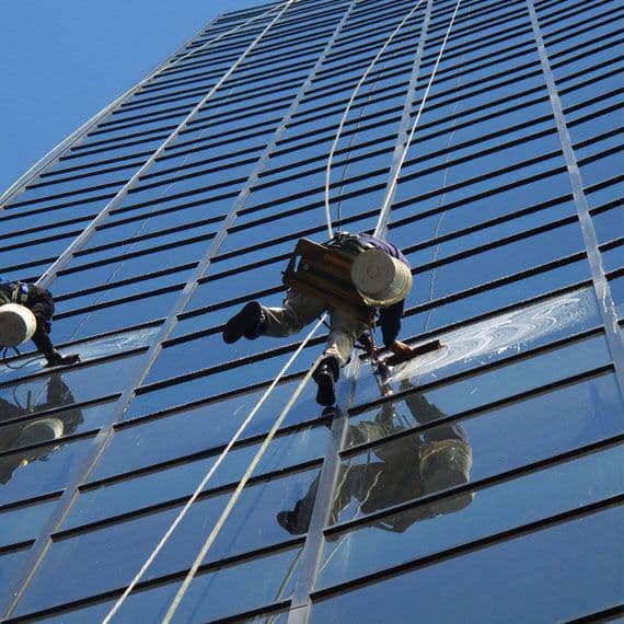 high rise window washer