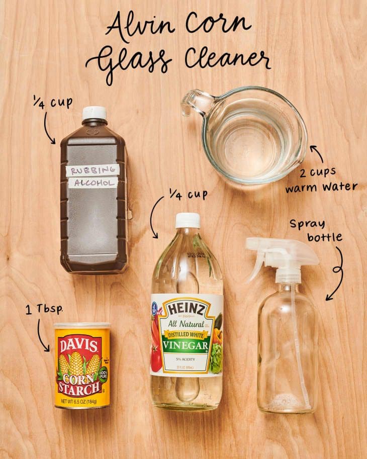 Homemade Streak Free Window Cleaner