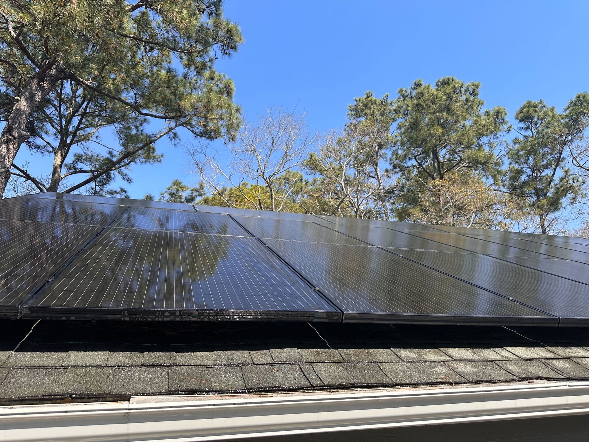 Solar Panels - Before and After