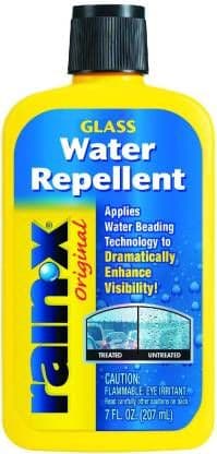 Using Rain X Window Cleaner